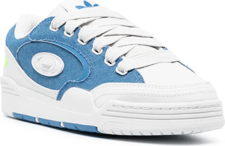 Logo-Patch Canvas Sneakers - Image 2