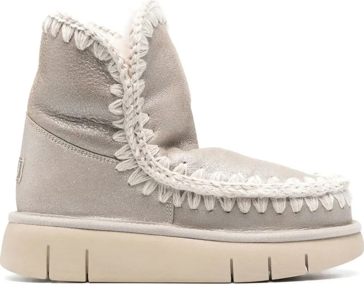 Logo-Patch Chunky Boots