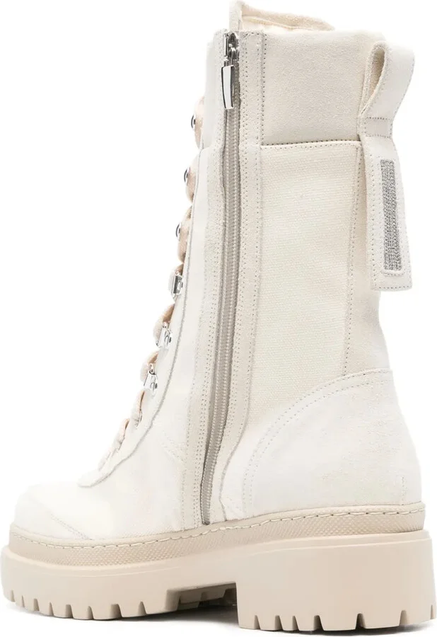 Logo-Patch Combat Boots - Image 3