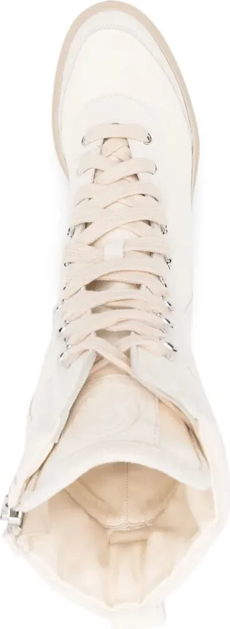 Logo-Patch Combat Boots - Image 4