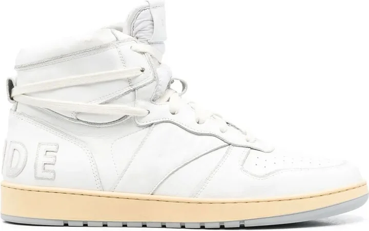 Logo Patch Hi-Top Sneakers