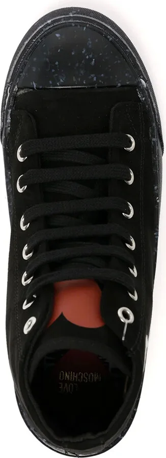Logo-Patch High Top Sneakers - Image 4