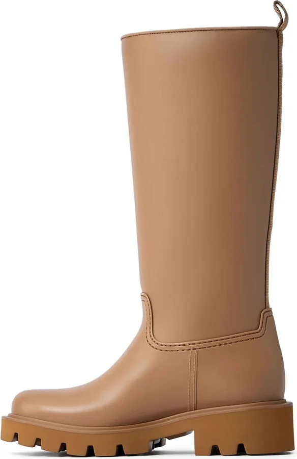 Logo-Patch Knee-High Boots - Image 3