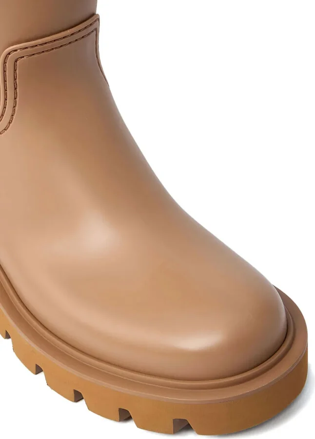 Logo-Patch Knee-High Boots - Image 4