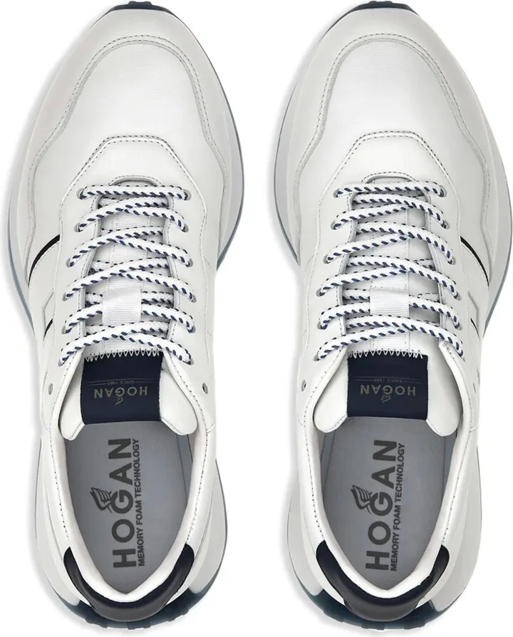 Logo-Patch Lace-Up Sneakers - Image 5