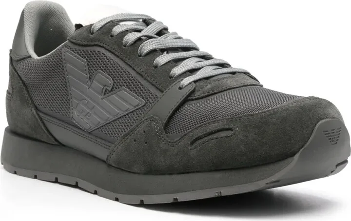 Logo-Patch Lace-Up Sneakers - Image 2