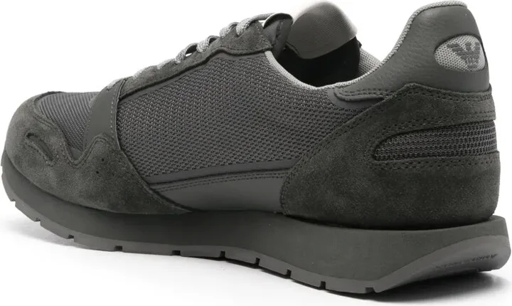 Logo-Patch Lace-Up Sneakers - Image 3