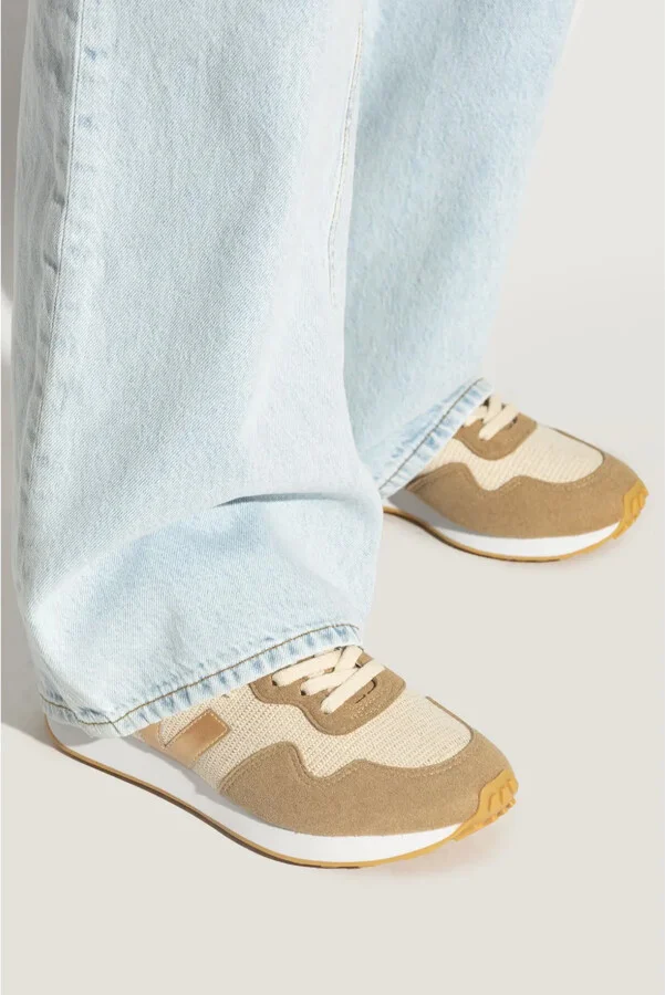 Logo-Patch Lace-Up Sneakers - Image 2