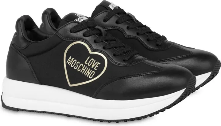Logo-Patch Lace-Up Sneakers - Image 2