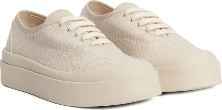 Logo-Patch Lace-Up Sneakers - Image 2
