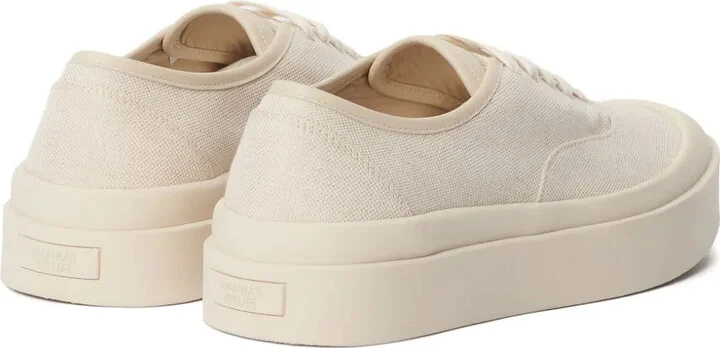 Logo-Patch Lace-Up Sneakers - Image 3