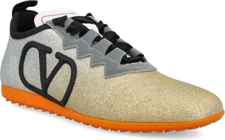 Logo Patch Lace-up Sneakers - Image 2