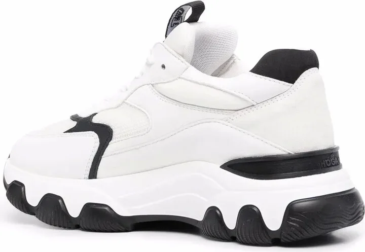 Logo-Patch Lace-Up Sneakers - Image 3