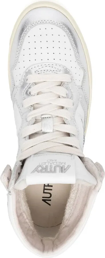 Logo-Patch Lace-Up Sneakers - Image 4