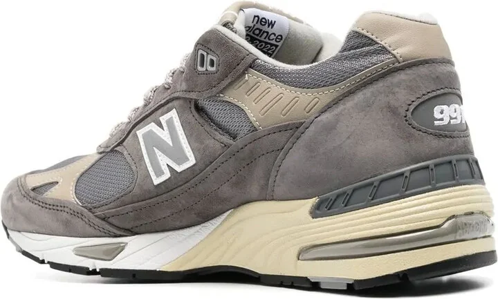 Logo-Patch Lace-Up Sneakers - Image 3