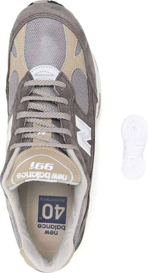 Logo-Patch Lace-Up Sneakers - Image 4