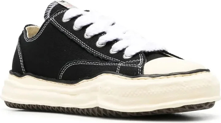 Logo-Patch Lace-Up Sneakers - Image 2