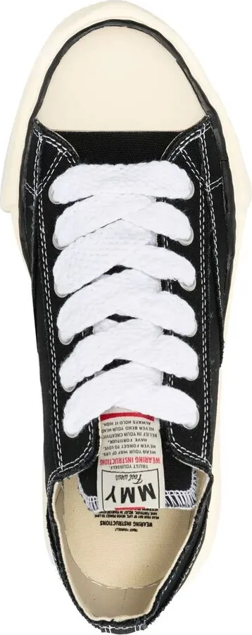 Logo-Patch Lace-Up Sneakers - Image 4