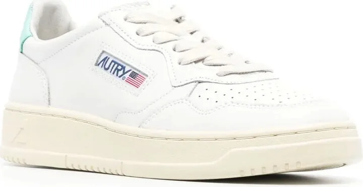 Logo-Patch Lace-Up Sneakers - Image 2