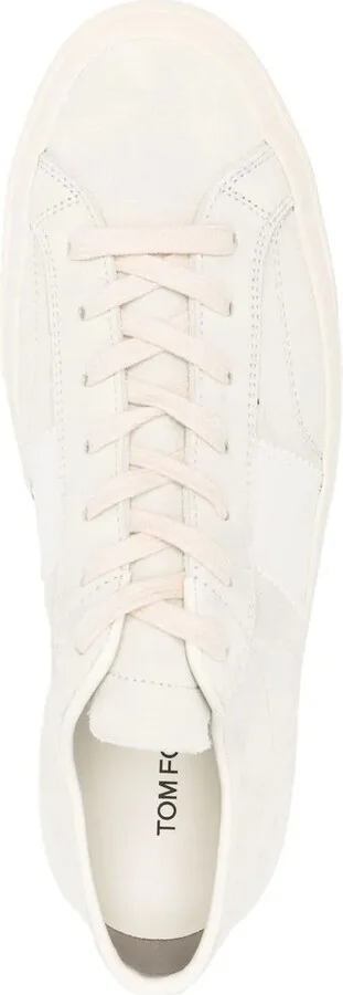 Logo-Patch Lace-Up Sneakers - Image 4