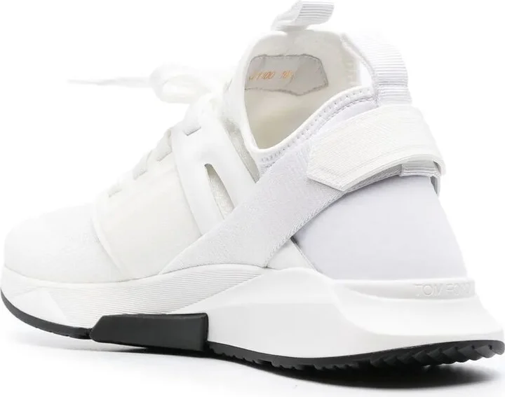 Logo-Patch Lace-Up Sneakers - Image 3