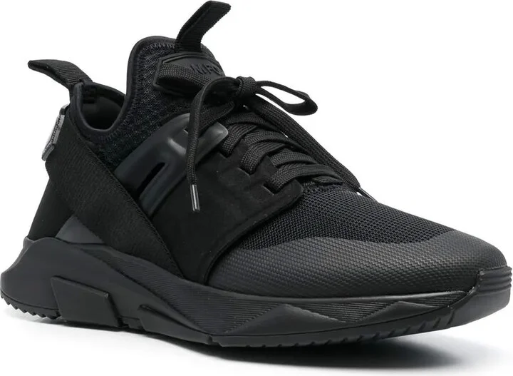 Logo-Patch Lace-Up Sneakers - Image 2