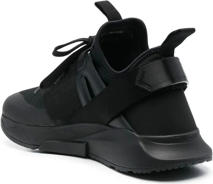 Logo-Patch Lace-Up Sneakers - Image 3