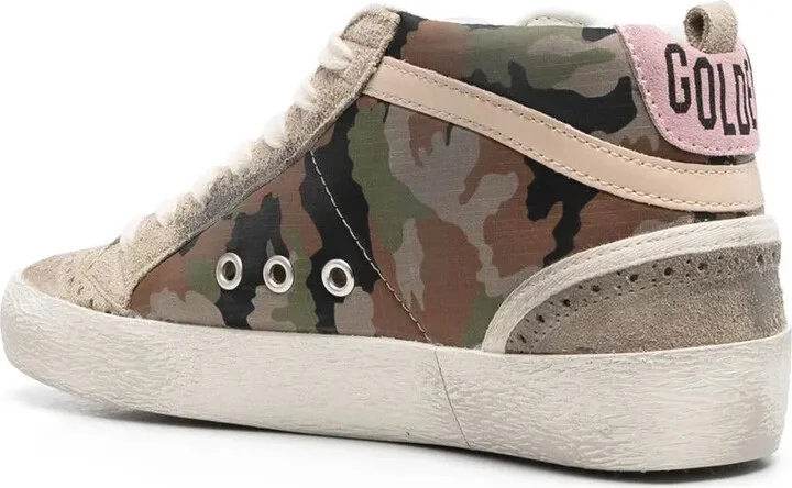 Logo-Patch Lace-Up Sneakers - Image 3