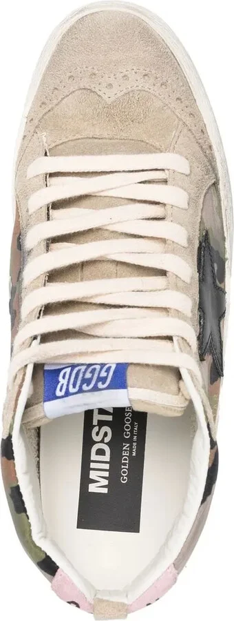 Logo-Patch Lace-Up Sneakers - Image 4