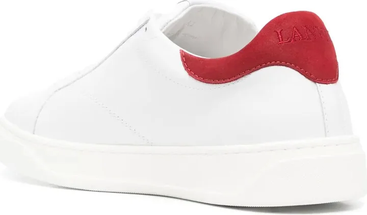 Logo-Patch Lace-Up Sneakers - Image 3