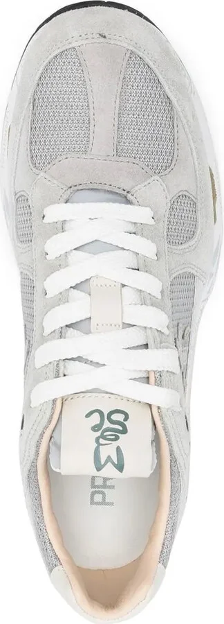 Logo-Patch Lace-Up Sneakers - Image 4