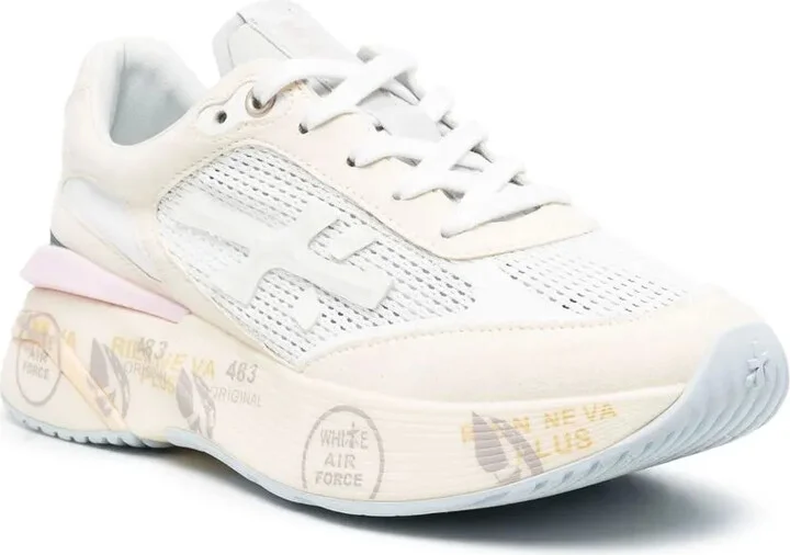 Logo-Patch Lace-Up Sneakers - Image 2