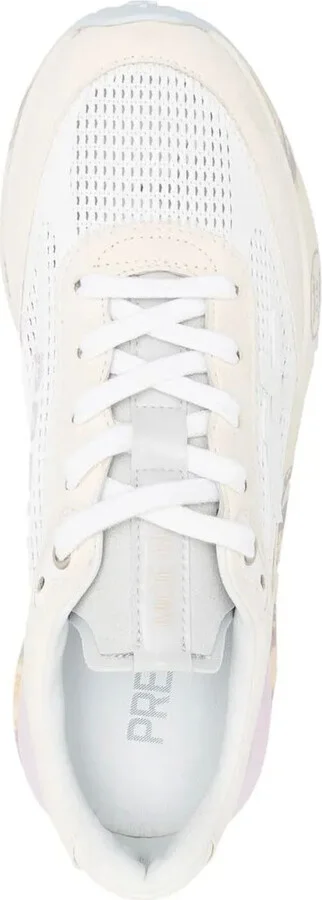 Logo-Patch Lace-Up Sneakers - Image 4