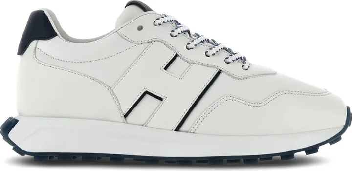 Logo-Patch Lace-Up Sneakers