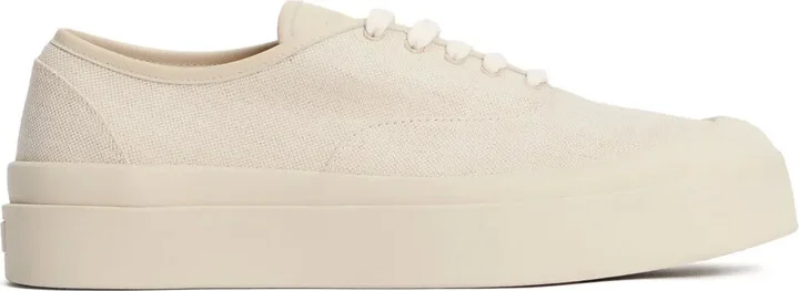 Logo-Patch Lace-Up Sneakers