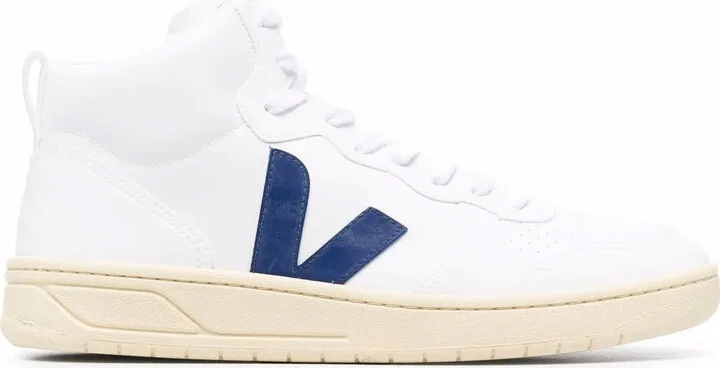 Logo-Patch Lace-Up Sneakers