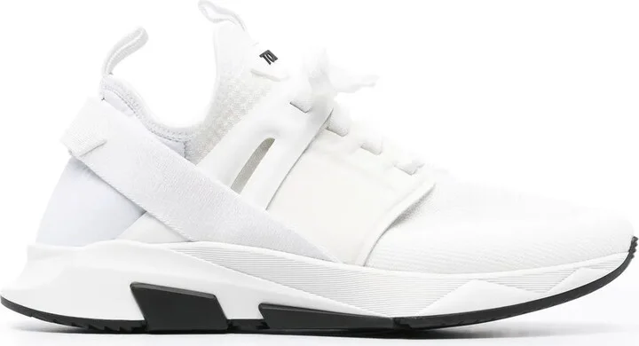 Logo-Patch Lace-Up Sneakers