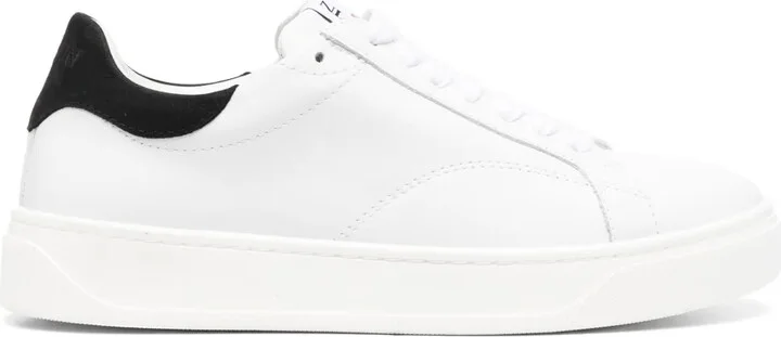 Logo-Patch Lace-Up Sneakers
