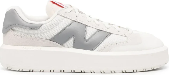 Logo-Patch Lace-Up Sneakers