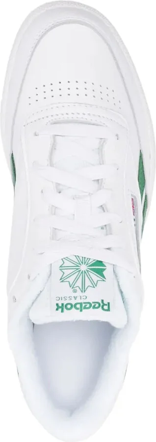Logo-Patch Leather Low-Top Sneakers - Image 4