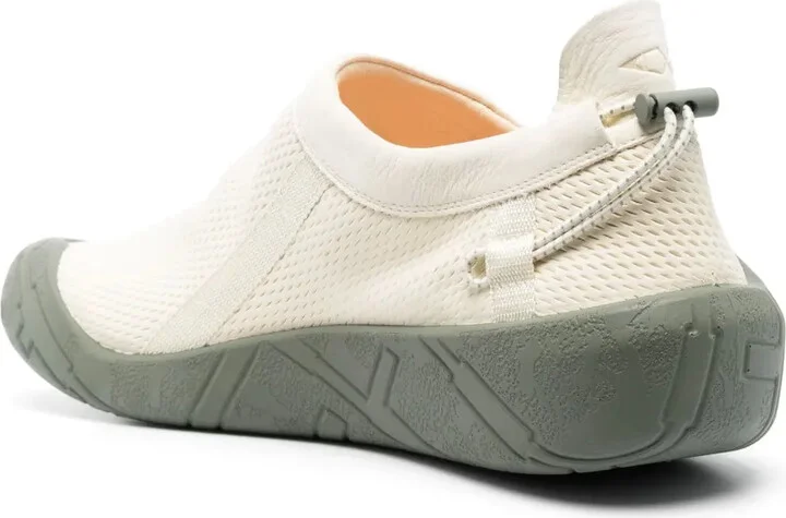 Logo-Patch Leather Slip-On Sneakers - Image 3