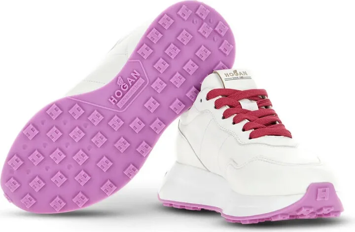 Logo-Patch Leather Sneakers - Image 5