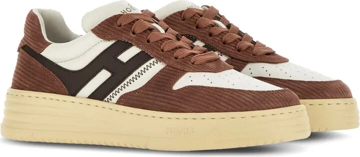 Logo-Patch Leather Sneakers - Image 2