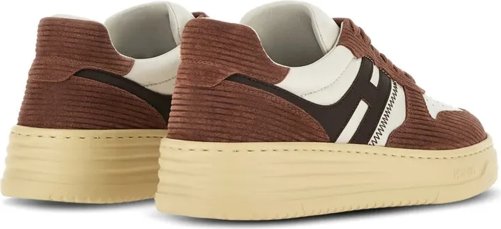 Logo-Patch Leather Sneakers - Image 3