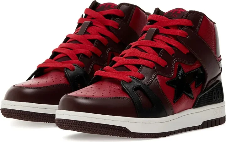 Logo-Patch Leather Sneakers - Image 2