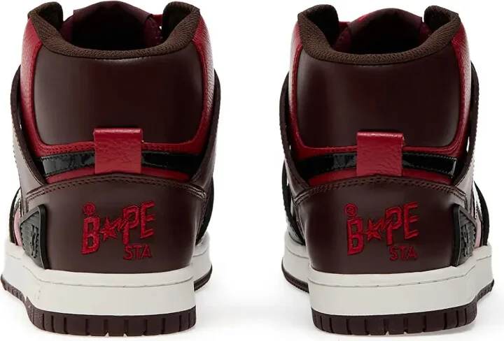 Logo-Patch Leather Sneakers - Image 3