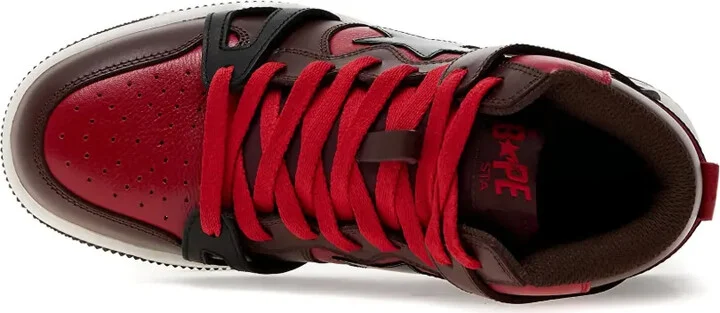 Logo-Patch Leather Sneakers - Image 4