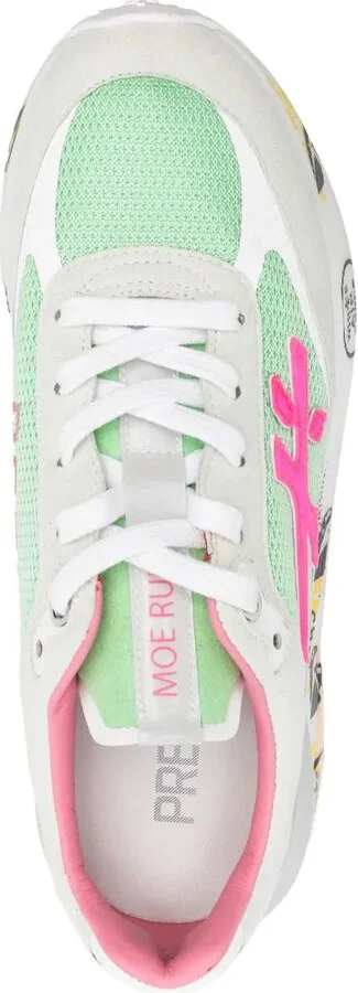 Logo-Patch Leather Sneakers - Image 4