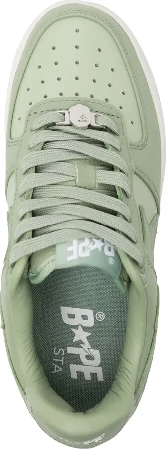 Logo-Patch Leather Sneakers - Image 4