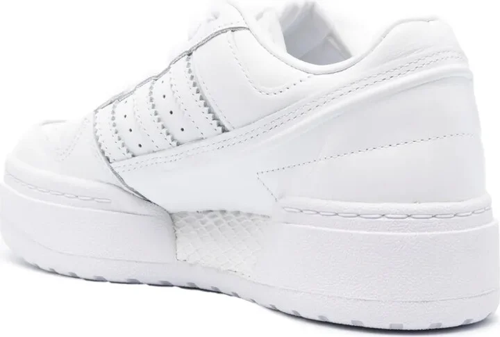 Logo-Patch Leather Sneakers - Image 3